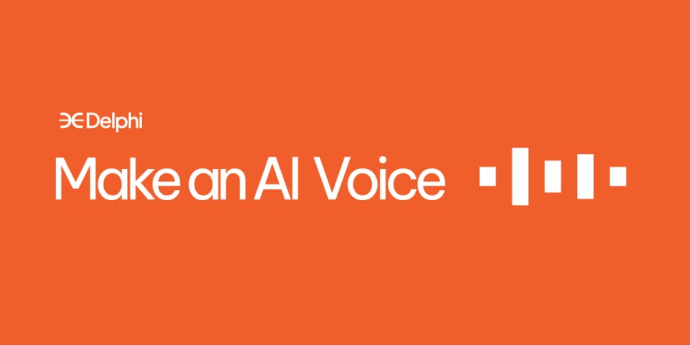 How To Make An AI Voice Of Yourself In 4 Easy Steps